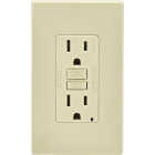 Leviton SmartlockPro Self-Test 15A Ivory Residential Grade 5-15R Slim GFCI Duplex Outlet (3-Pack) Image 7