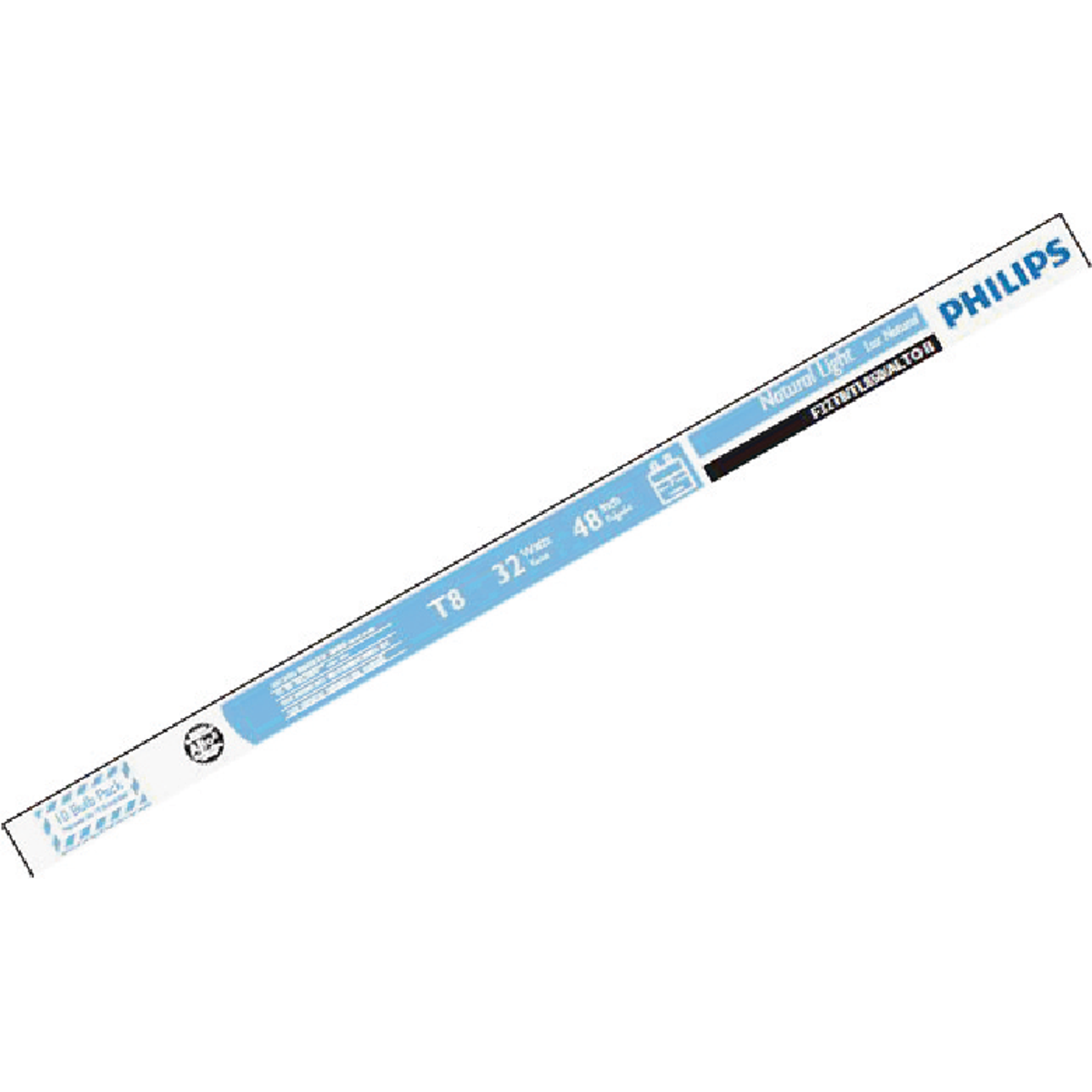 Philips ALTO 32W 48 In. Daylight T8 Medium Bi-Pin Fluorescent Tube Light Bulb (10-Pack) Image 1