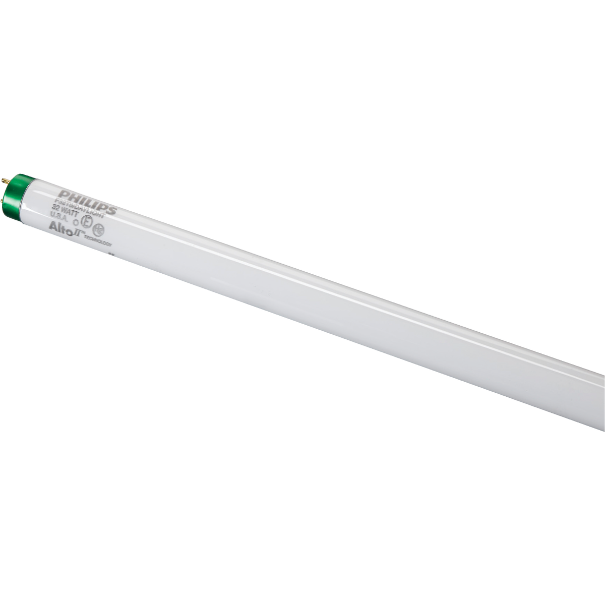 Philips ALTO 32W 48 In. Daylight Deluxe T8 Medium Bi-Pin Fluorescent Tube Light Bulb (10-Pack) Image 1
