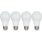 Satco 60W Equivalent Warm White A19 Medium LED Light Bulb (4-Pack) Image 4