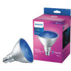 Philips 100W Equivalent Blue PAR38 Medium LED Floodlight Light Bulb Image 1