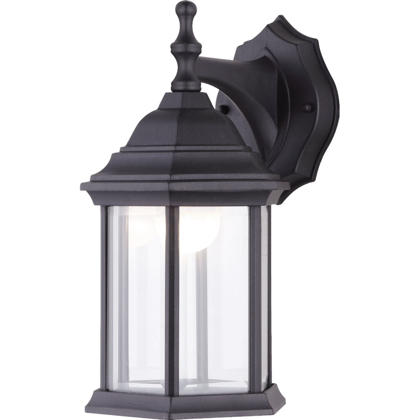 Canarm Black LED Outdoor Wall Fixture Image 1