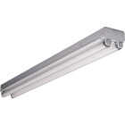 Metalux 4 Ft. 2-Bulb Fluorescent T12 Strip Light Fixture Image 1