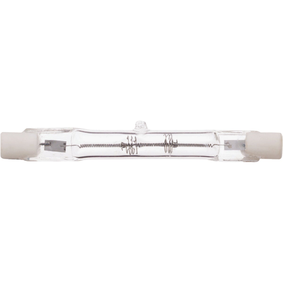 Satco 150W 120V Clear R7S Base T3 Halogen Work Light Bulb Image 1
