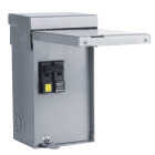 Square D Homeline 50A 2-Space 2-Circuit Outdoor Spa Panel Main Lug Load Center Image 1