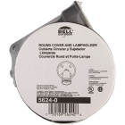 Bell Gray 150W Die-Cast Metal Round Weatherproof Single Outdoor Lampholder with Cover Image 2