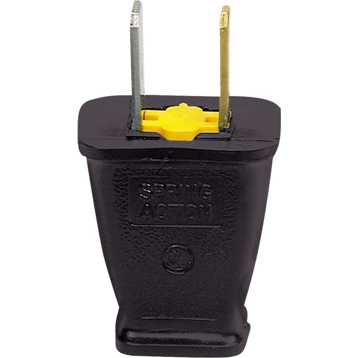 BLK CORD PLUG