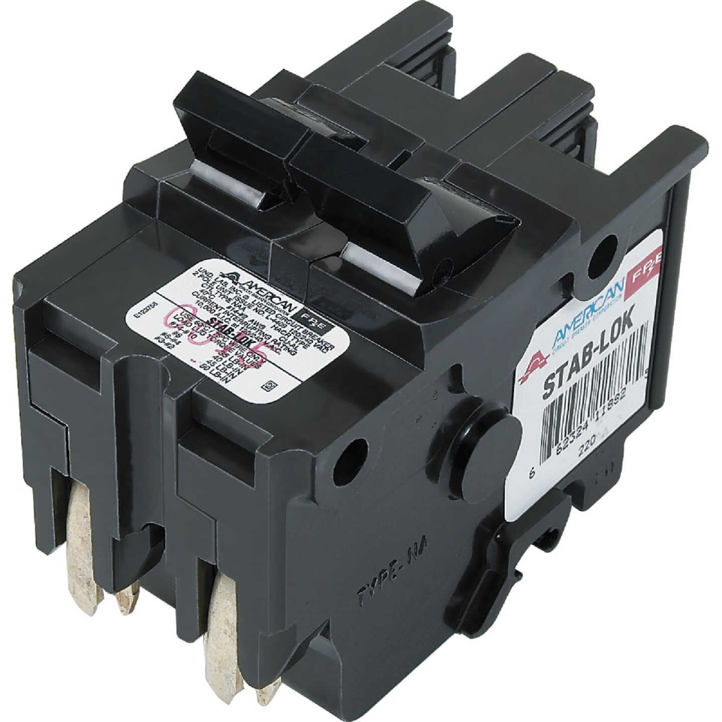 Connecticut Electric 60A Double-Pole Standard Trip Packaged Replacement Circuit Breaker For Federal Pacific Image 1