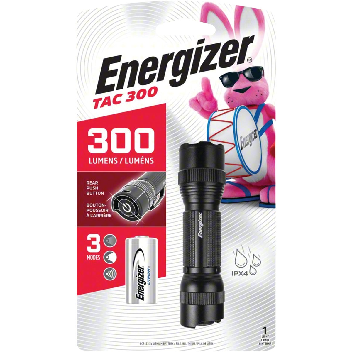 Energizer 300 Lm. LED Metal Hand Flashlight