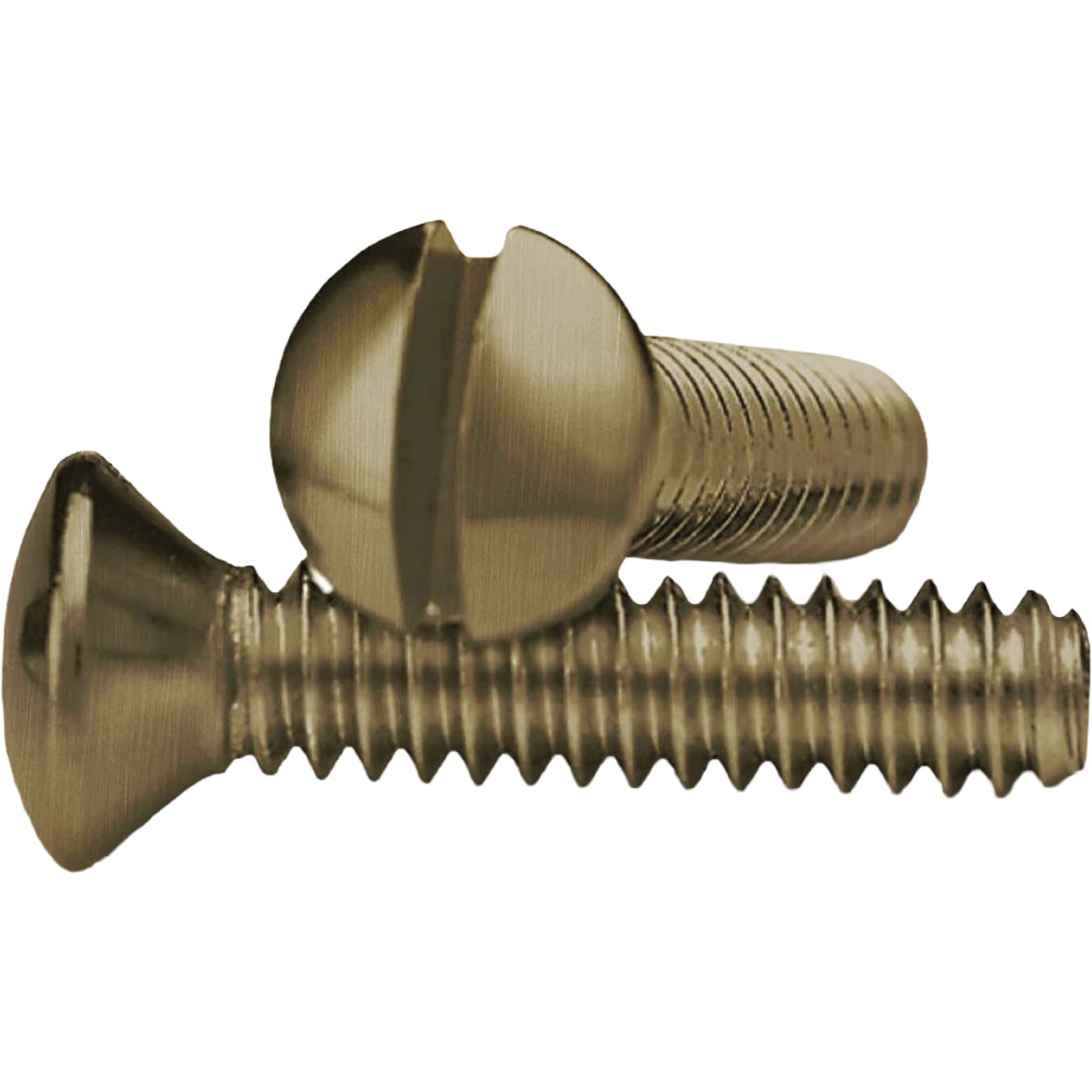 Amerelle 3/4 In. Antique Brass Wall Plate Screws (10-Pack)