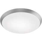 Feit 15 In. Brushed Nickel or Black LED Round CCT Disc Flush Mount Motion Ceiling Light Fixture Image 1