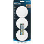Westek 80 Lm. Dimmable White LED Puck Light (3-Pack) Image 1