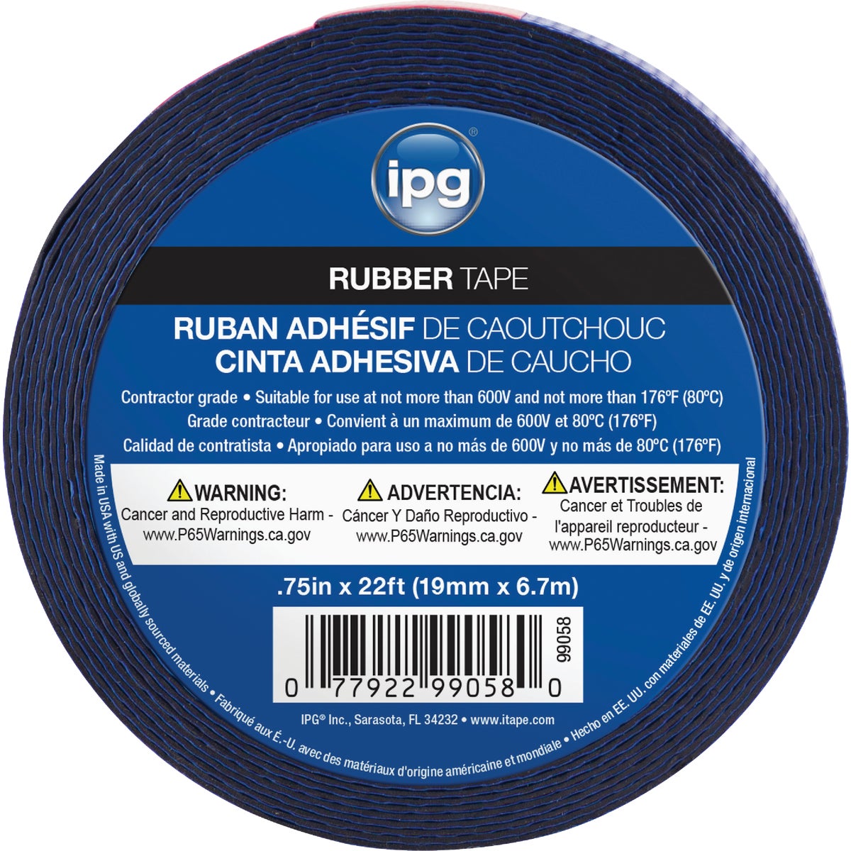 IPG Self-Amalgamating 3/4 In. x 22 Ft. Electrical Tape