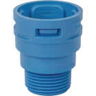Carlon 3/4 In. ENT Blue Smurf Male Adapter Image 1