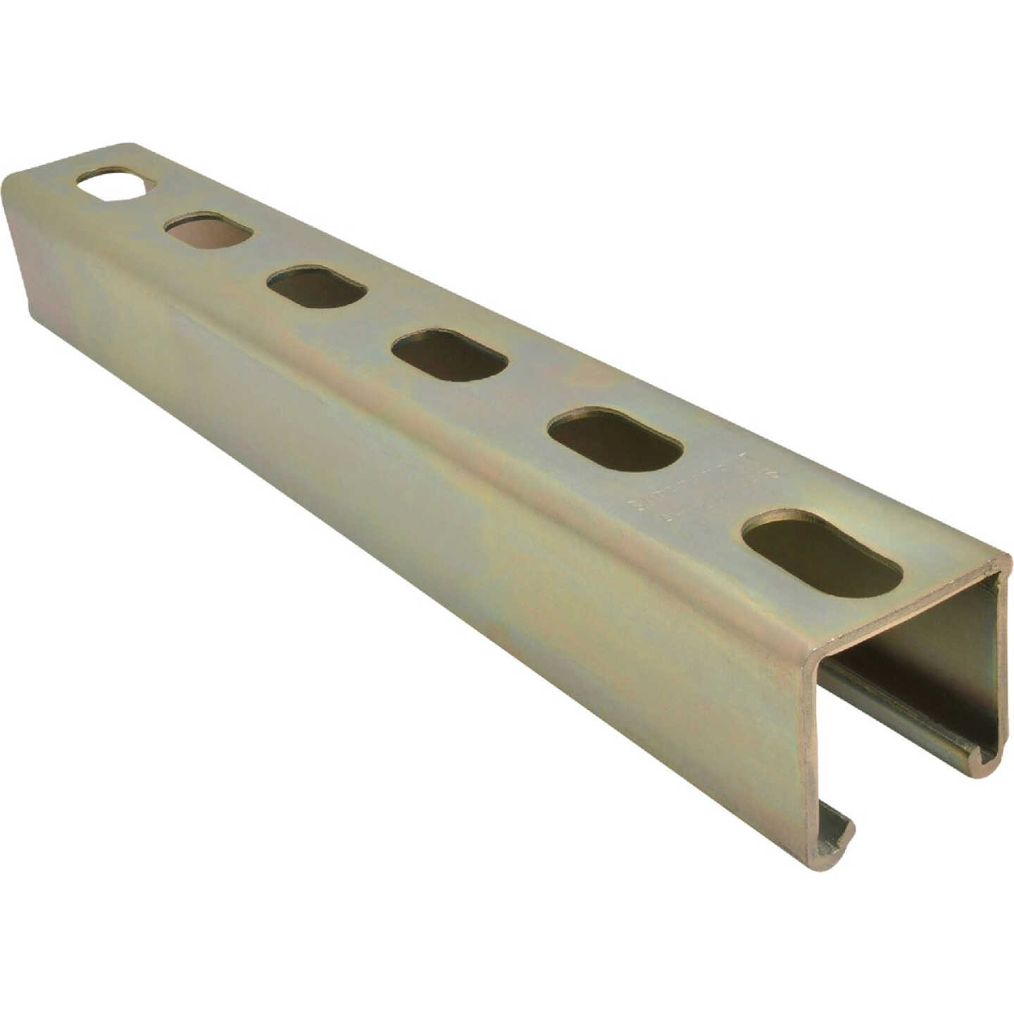 Superstrut 10 ft. 12 Ga. Gold Galvanized Electroplated Zinc Strut Channel Image 1