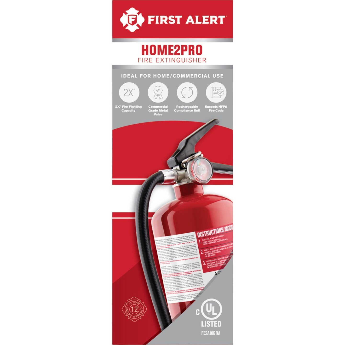First Alert 2A 10BC Fire Extinguisher Image 5