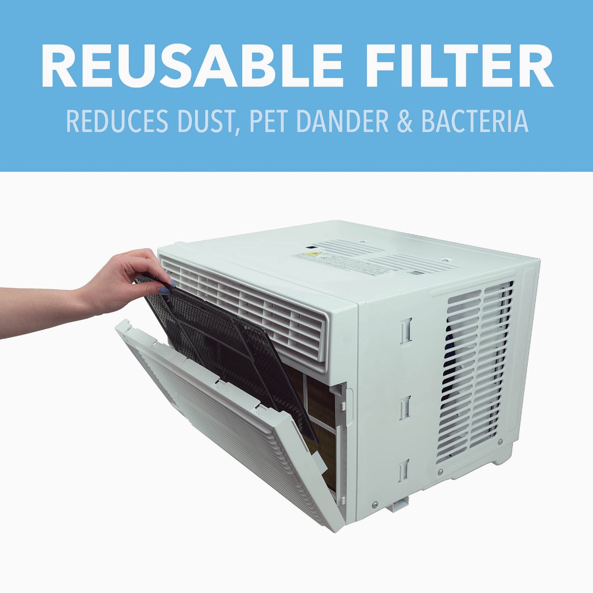 Perfect Aire 10,000 BTU 450 Sq. Ft. Window Air Conditioner with Remote Control Image 2