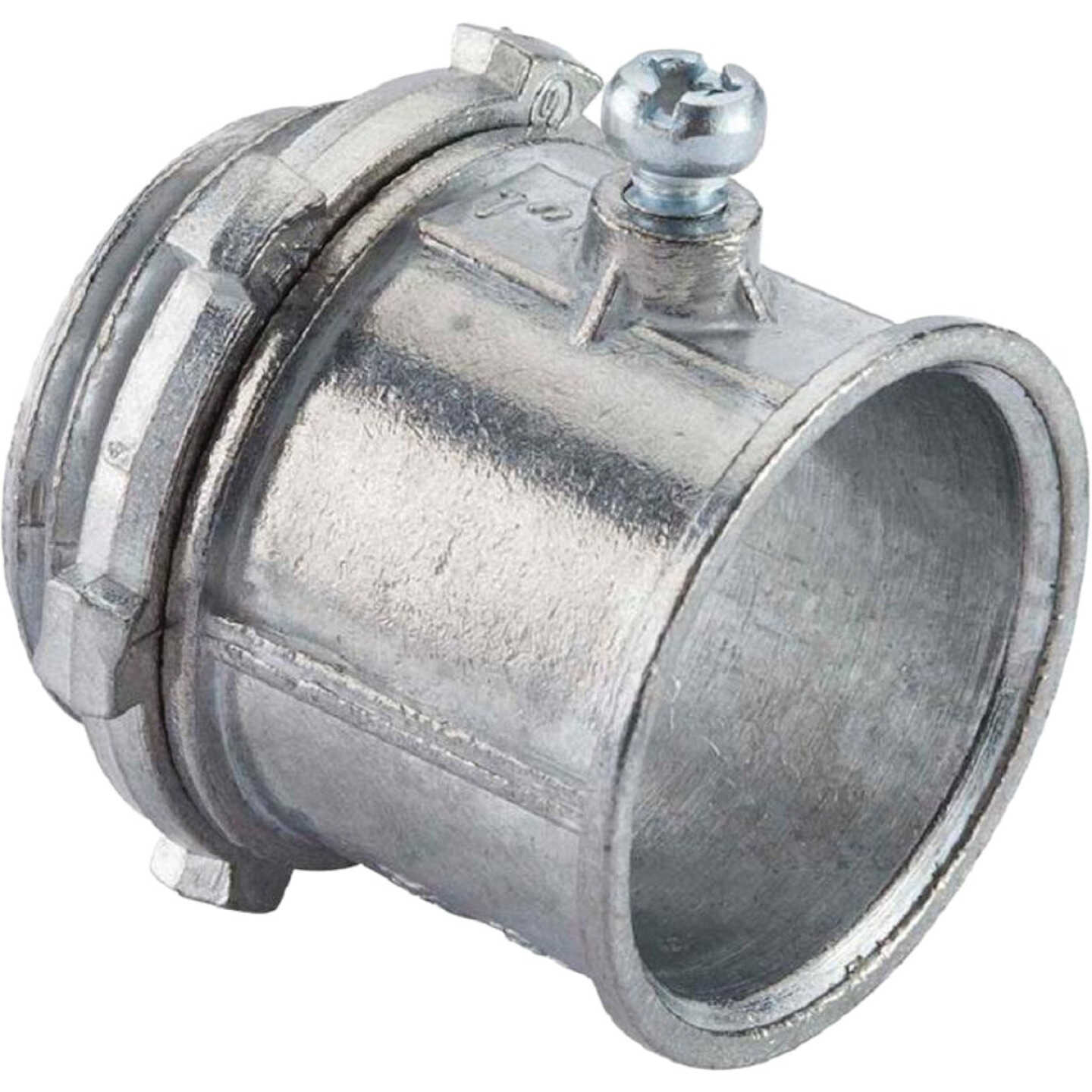 Halex 1/2 In. EMT Screw Connector Conduit Fitting (50-Pack) Image 1