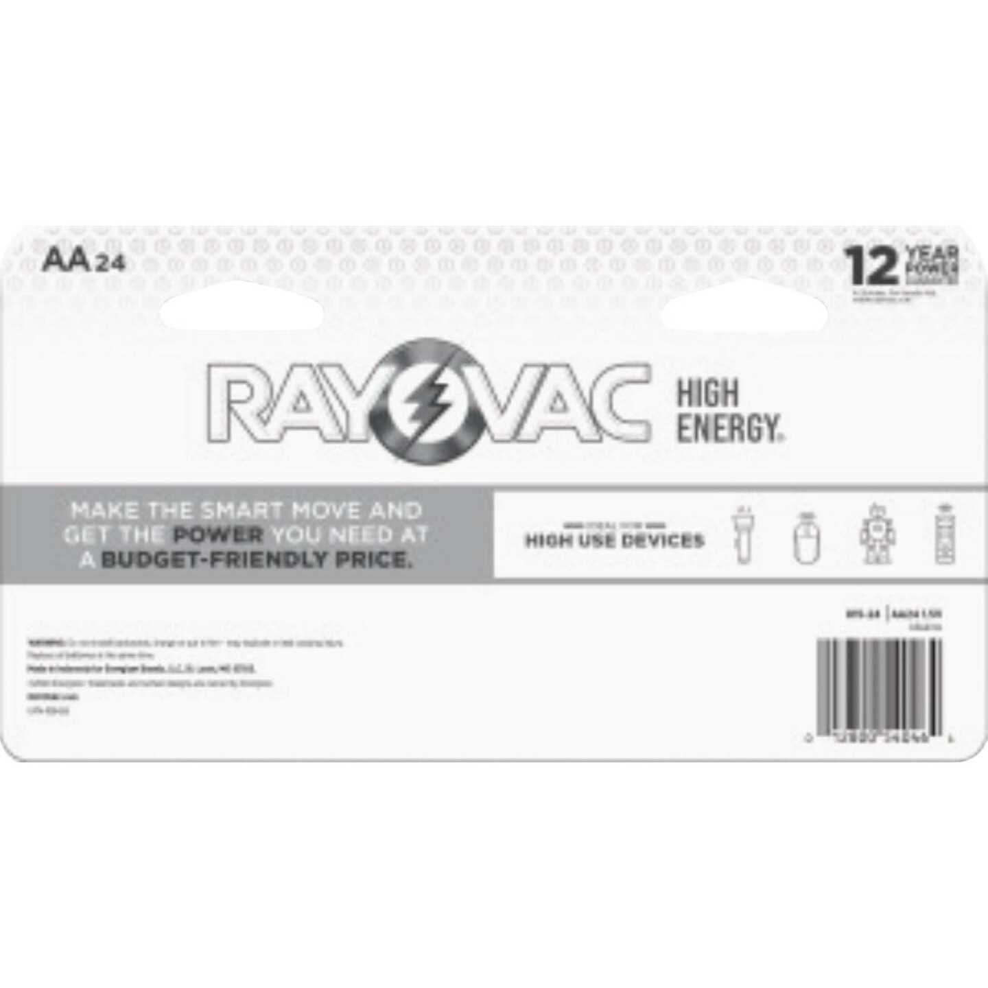 Rayovak AA Alkaline Battery (24-Pack) Image 2