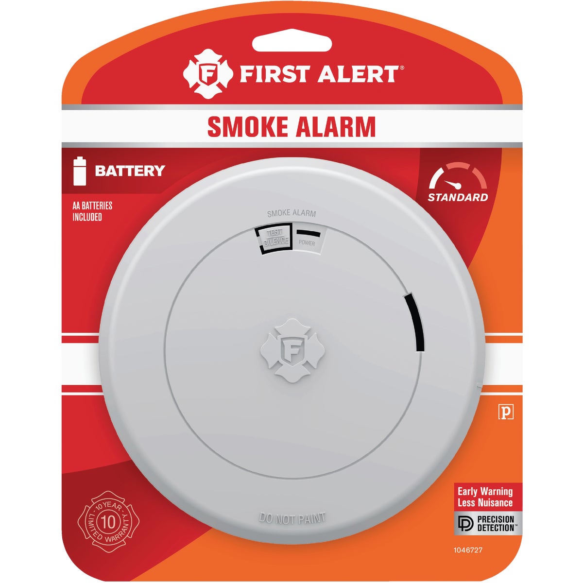First Alert SM200 Battery Powered Photoelectric Smoke Alarm Image 1