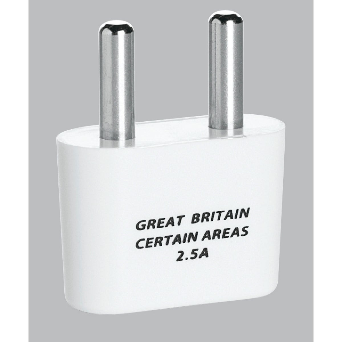 Conair 2-Prong Foreign Plug Adapter, Great Britain
