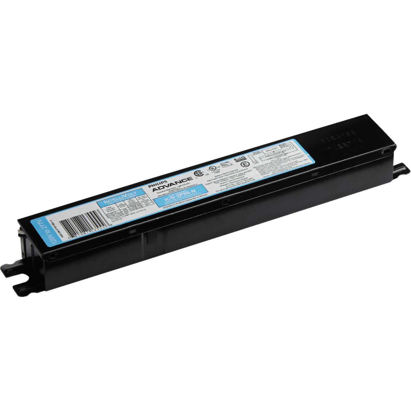 Philips Advance Rapid Start 75W 120V/277V 1 or 2 Lamp Electronic Ballast Image 1