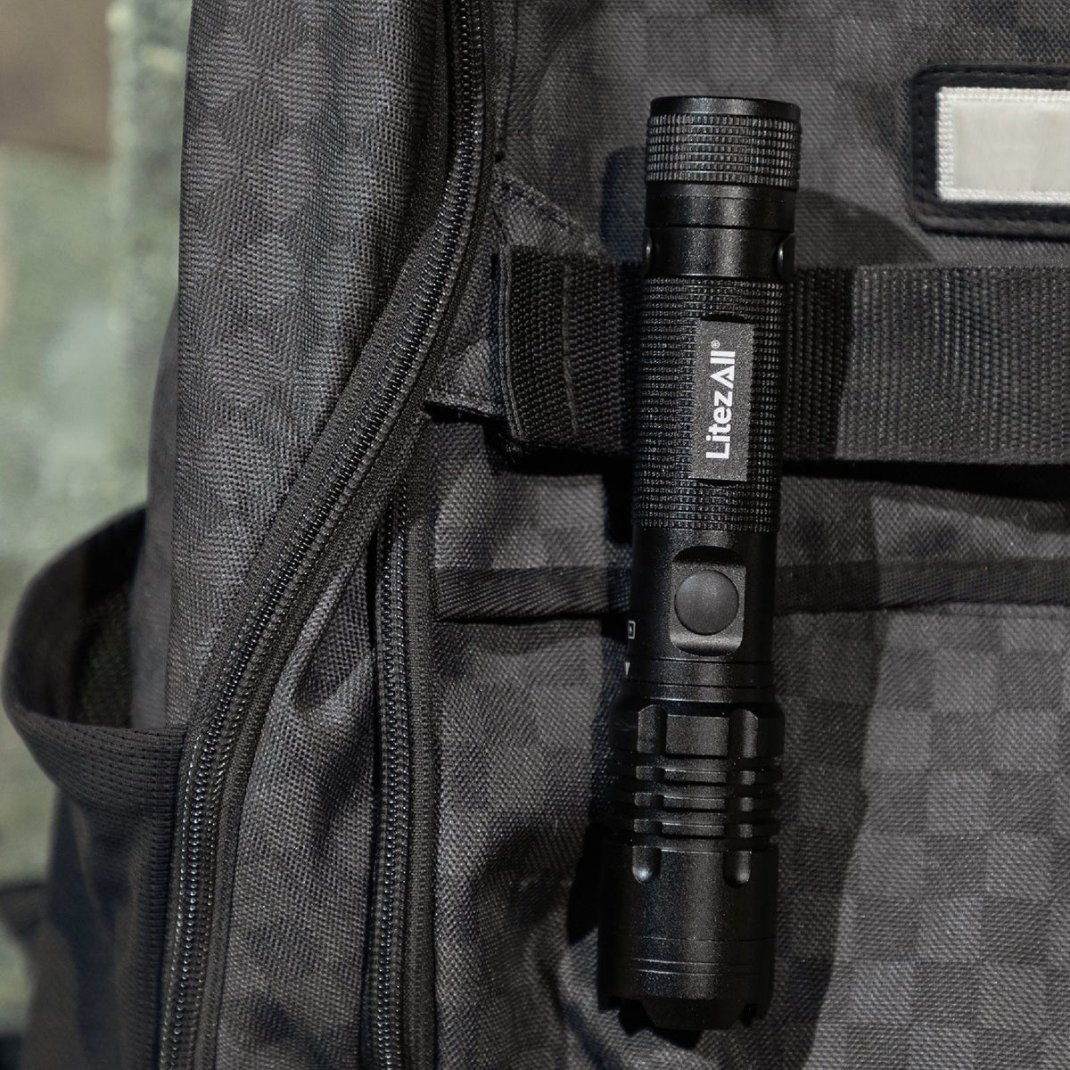 LitezAll 1000 Lm. Rechargeable LED Tactical Flashlight Image 3