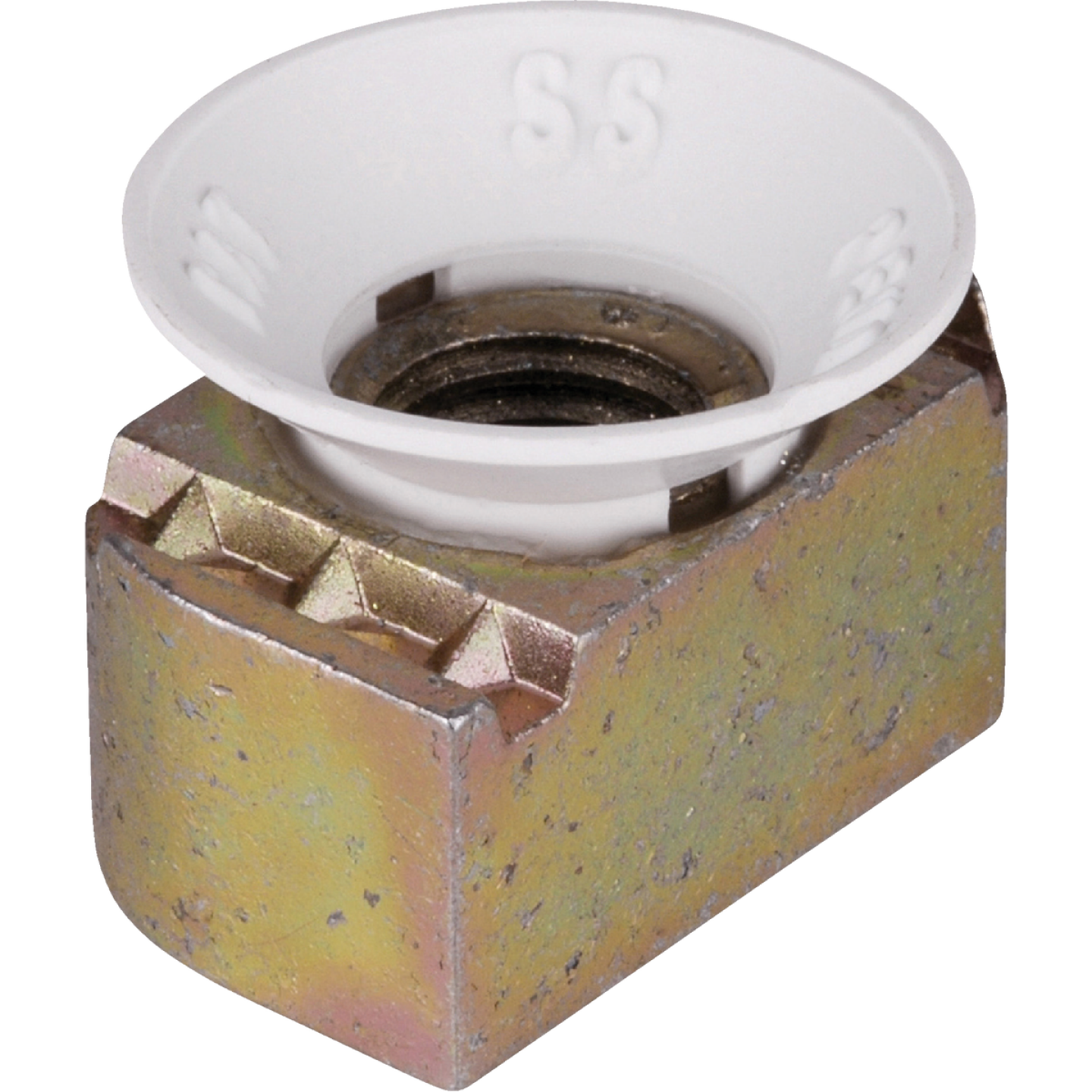 Superstrut 3/8 In. Nylon Cone Case Hardened Steel Nut Channel Nut Image 1
