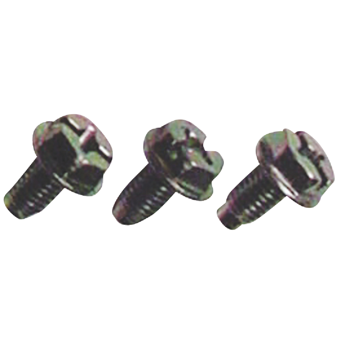 Gardner Bender Round Washer Green Grounding Screw (12-Pack) Image 1
