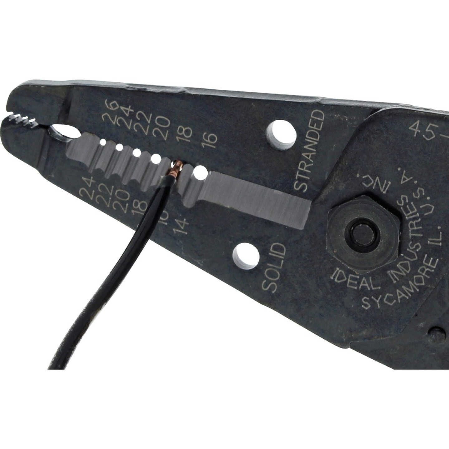 Ideal 16 AWG to 26 AWG Stranded Steel Wire Stripper Image 5