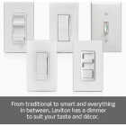 Leviton 300W Incandescent & Halogen/150W LED 120V Table Top Plug In Lamp Dimmer Image 7
