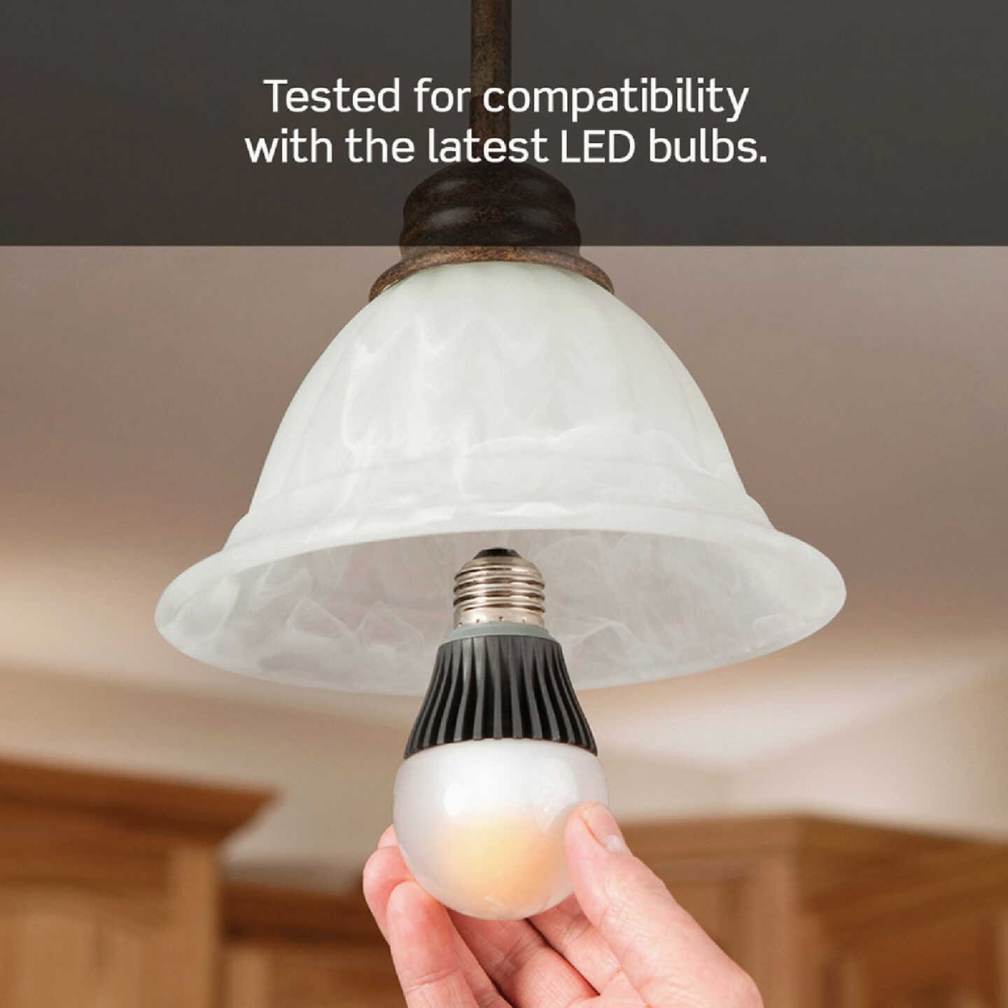 Leviton 300W Incandescent & Halogen/150W LED 120V Table Top Plug In Lamp Dimmer Image 6