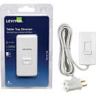 Leviton 300W Incandescent & Halogen/150W LED 120V Table Top Plug In Lamp Dimmer Image 1