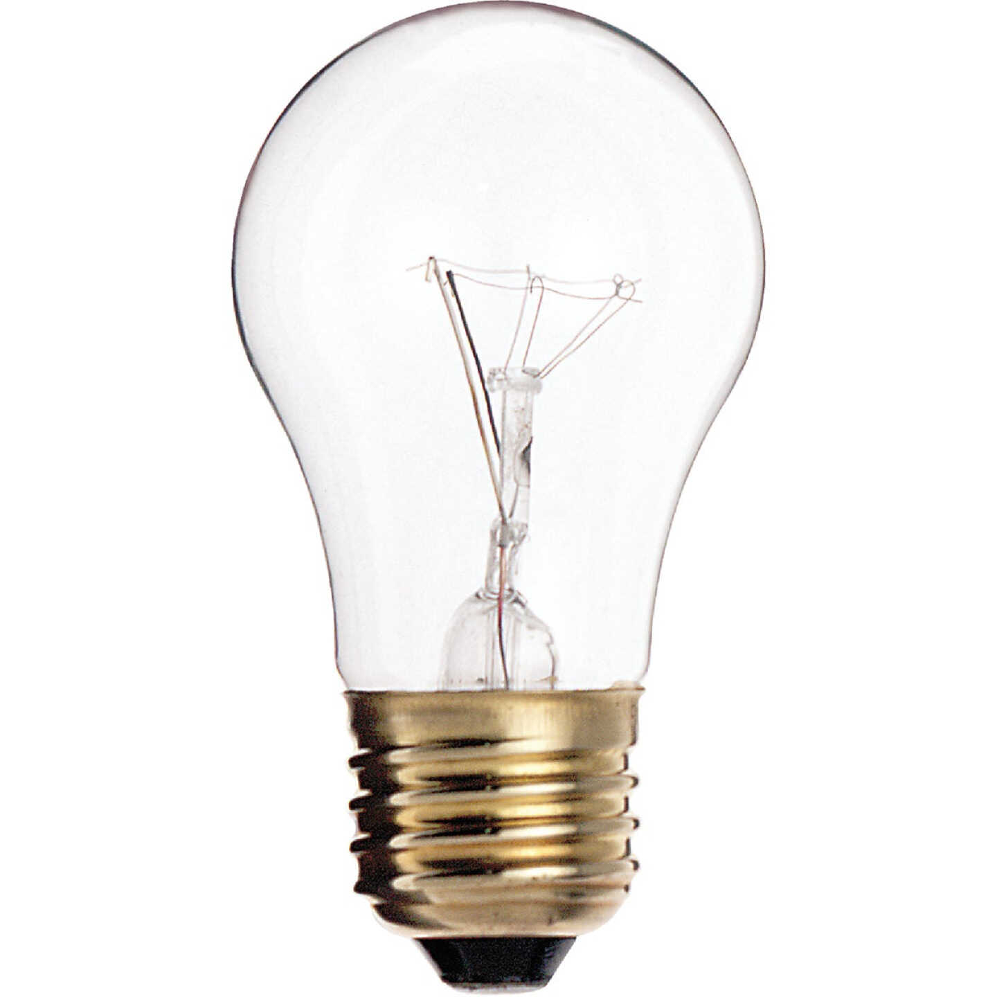 Satco 40W Clear Medium A15 Incandescent Appliance Light Bulb Image 1