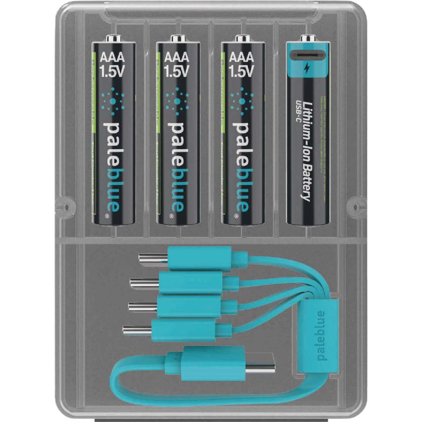 Paleblue AAA Lithium-Ion Rechargeable Battery (4-Pack) Image 1