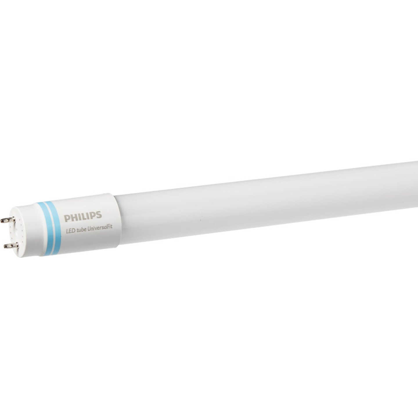 Philips UniversalFit 32W/40W Equivalent 48 In. Cool White T8 Bi-Pin LED Tube Light Bulb (2-Pack) Image 3