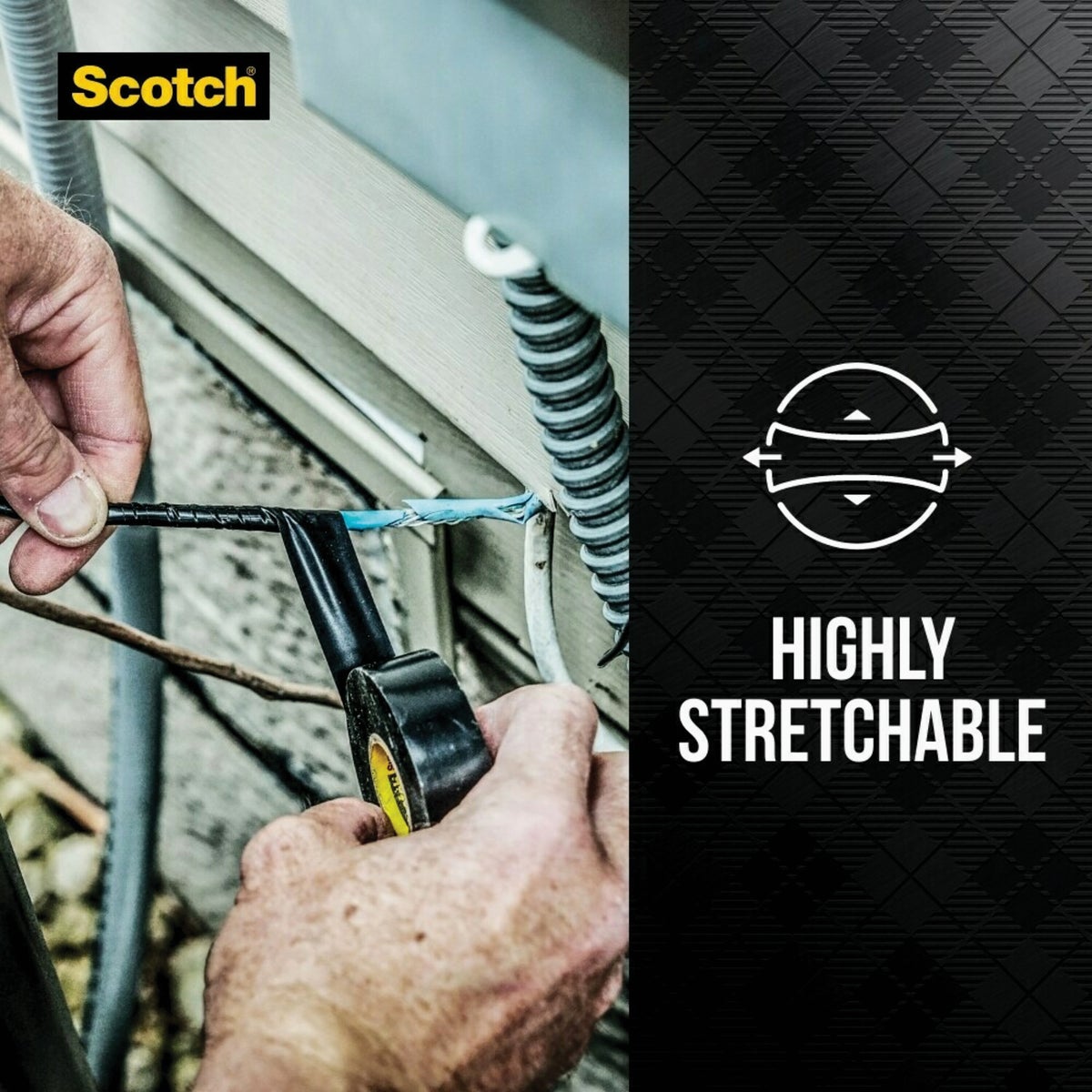 Scotch Super 33+ 3/4 In. x 12.5 Yd. Vinyl Electrical Tape with Dispenser Image 5