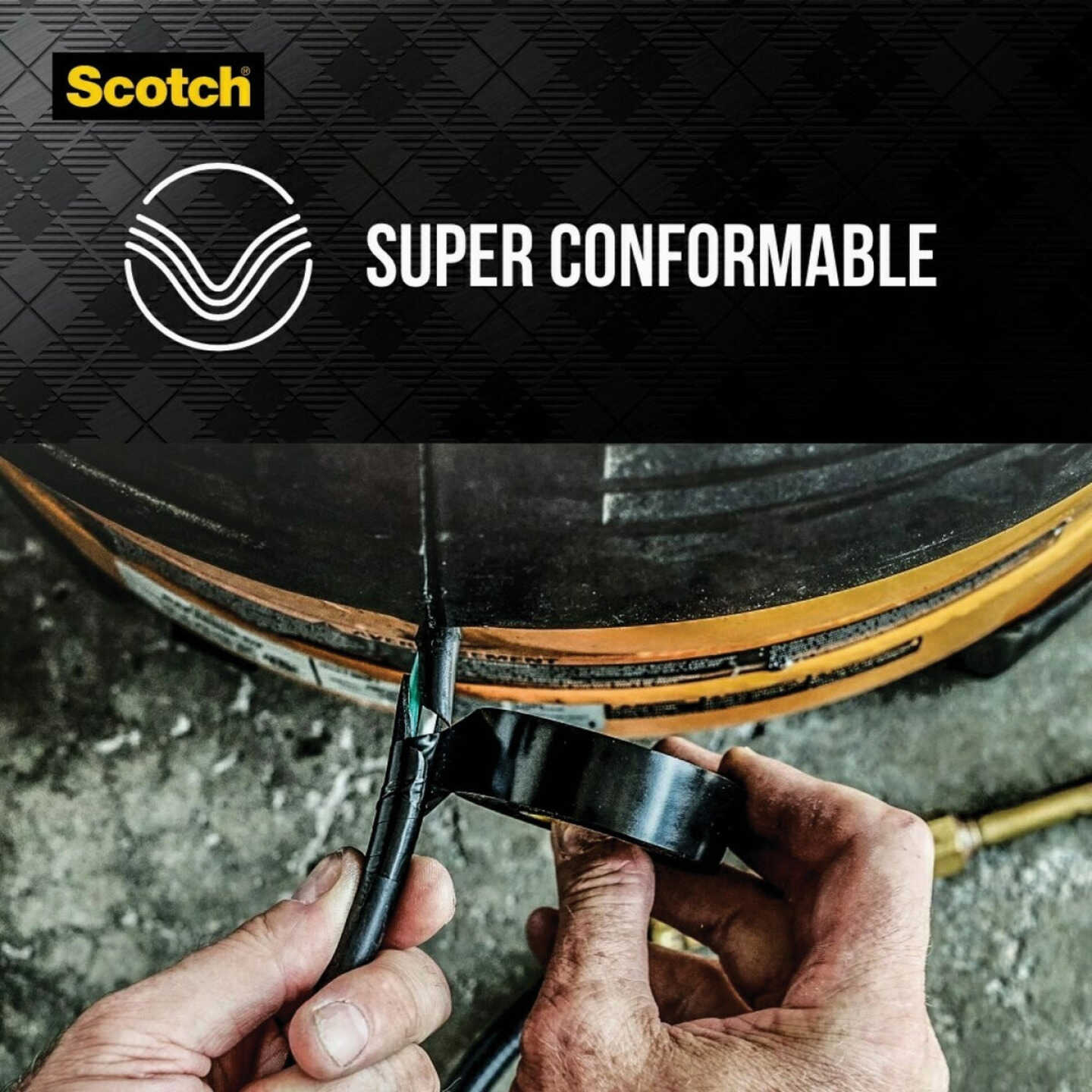 Scotch Super 33+ 3/4 In. x 66 Ft. Vinyl Electrical Tape Image 3