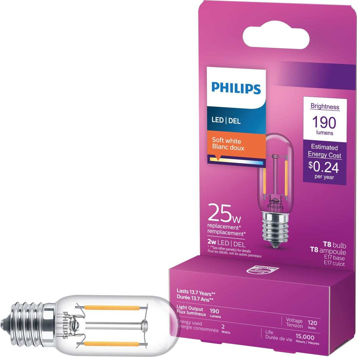 Philips T8 2WE17SW Clear