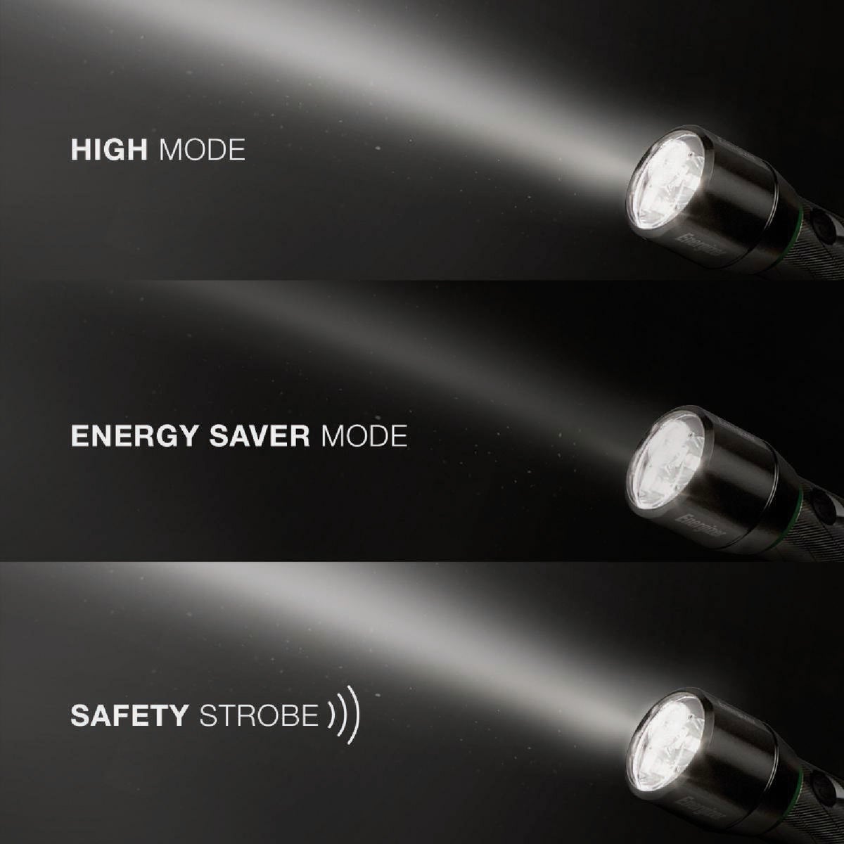 Energizer Vision HD 1200 Lm. LED Metal Rechargeable Flashlight Image 6