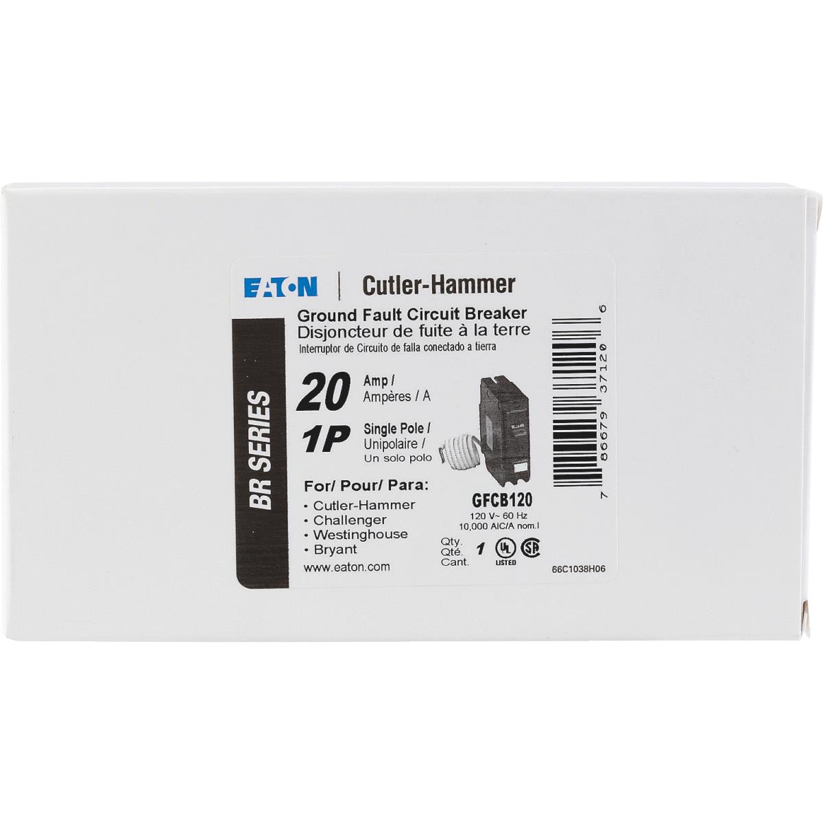 20A GFI CIRCUIT BREAKER