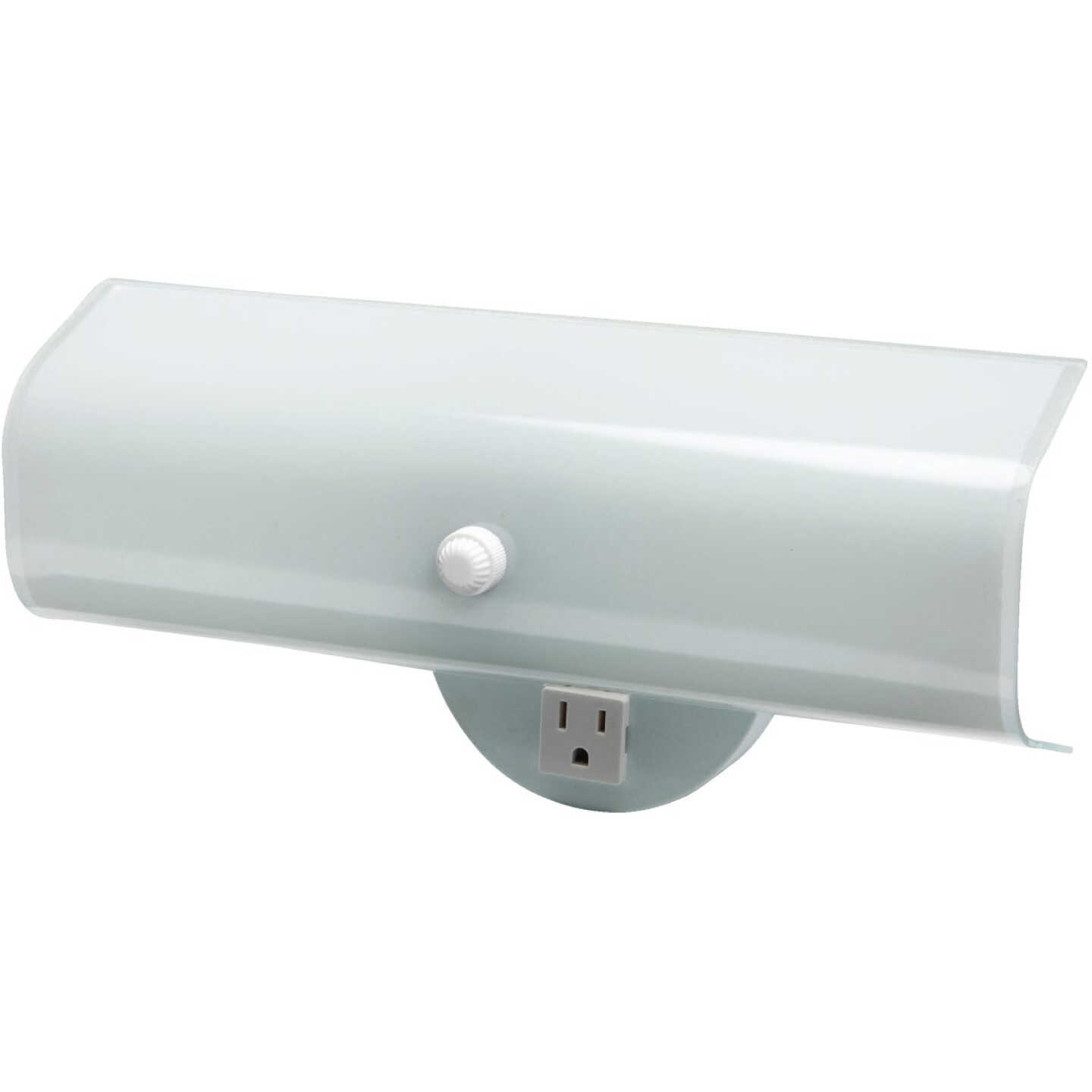 Canarm 2-Bulb White Wall Light Fixture Image 2