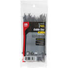 Gardner Bender 4 In. x 0.095 In. Black Nylon Ultra Violet Cable Tie (100-Pack) Image 2