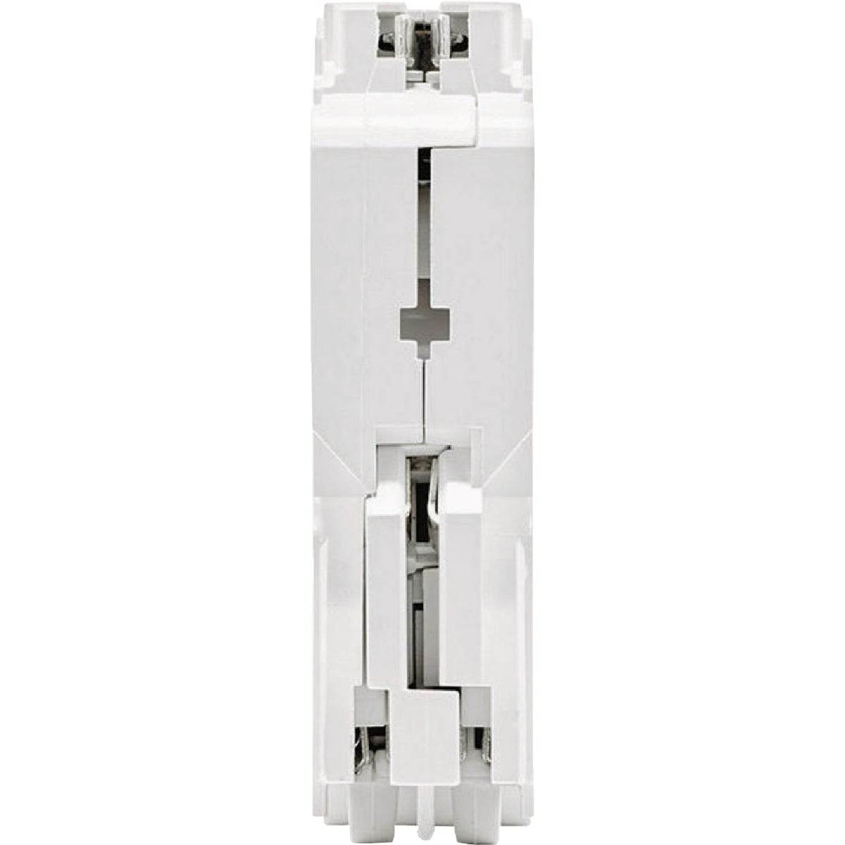 Leviton 15A 1-Pole Hydraulic Magnetic Trip Plug-On AFCI/GFCI White Branch Circuit Breaker Image 2