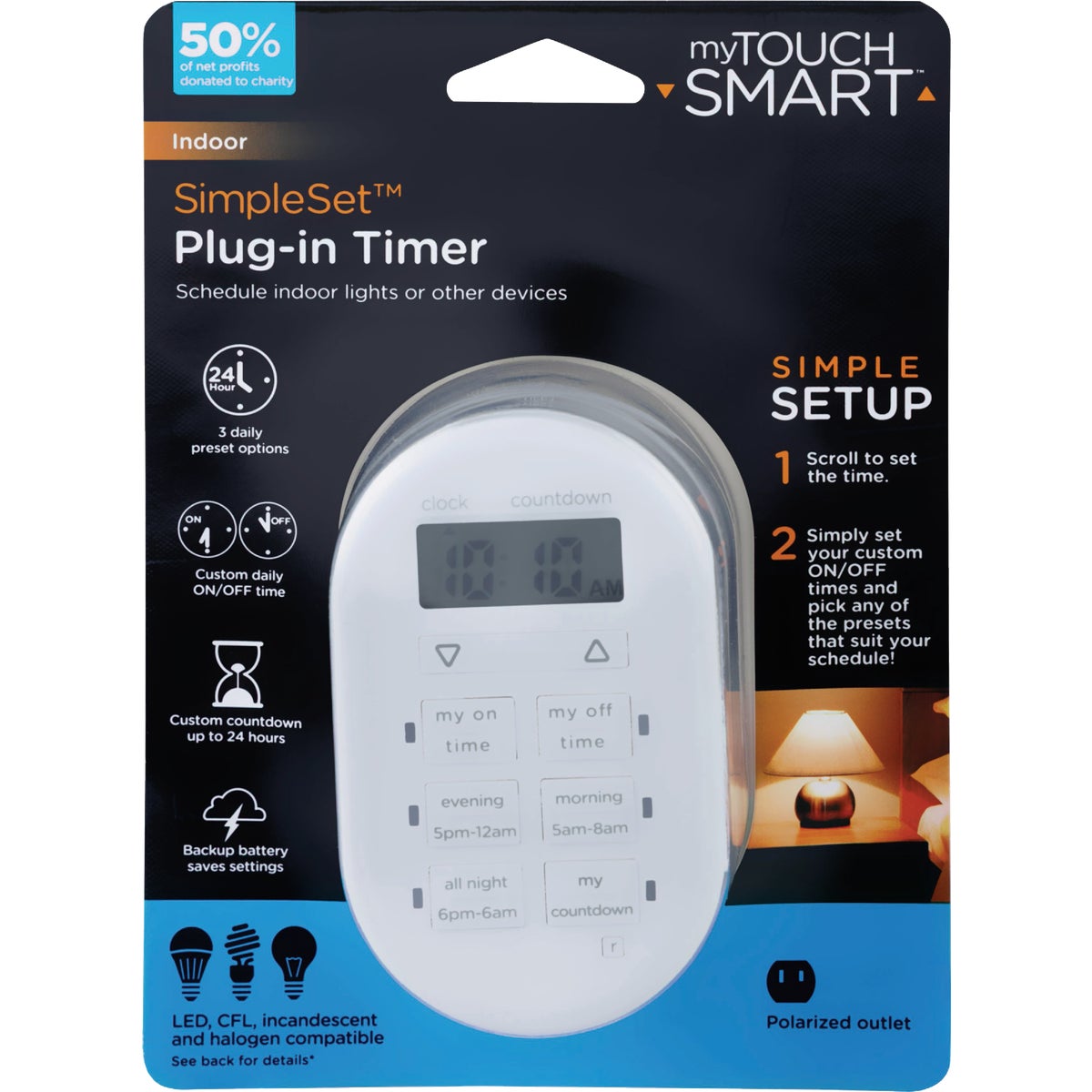 myTouchSmart 24 Hr. Digital Timer