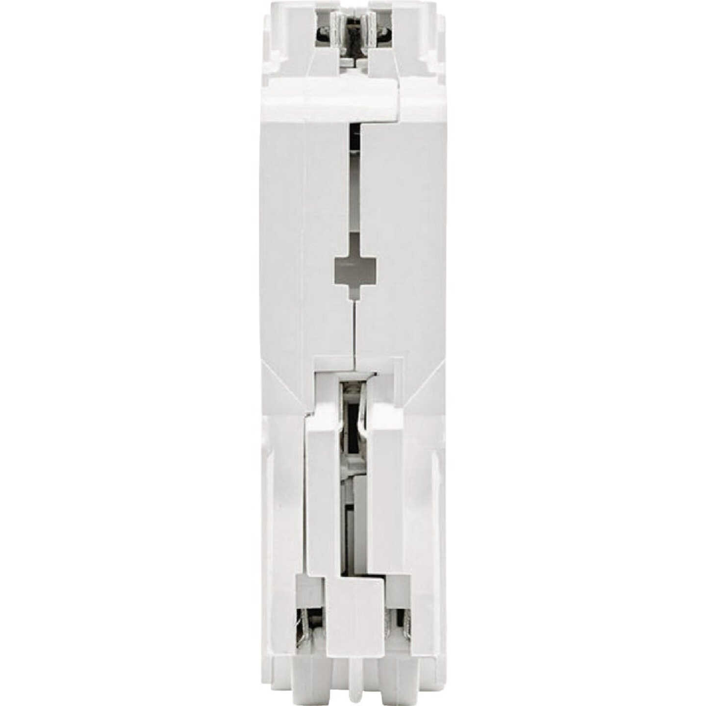 Leviton 15A Single-Pole Hydaulic Magnetic Trip Plug-On AFCI White Branch Circuit Breaker Image 3