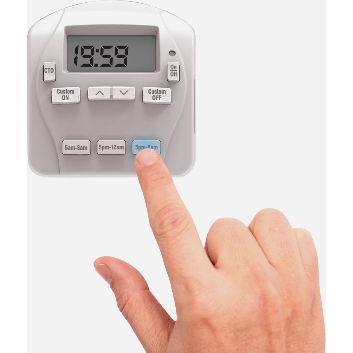 Prime EZ-Set 125V Indoor 24 Hr. Digital Timer Image 2