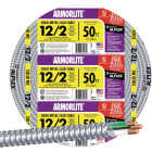 Southwire 50 Ft. 12/2 MC Armored Cable Electrical Wire Image 1