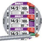 Southwire 100 Ft. 14/2 MC Armored Cable Electrical Wire Image 1
