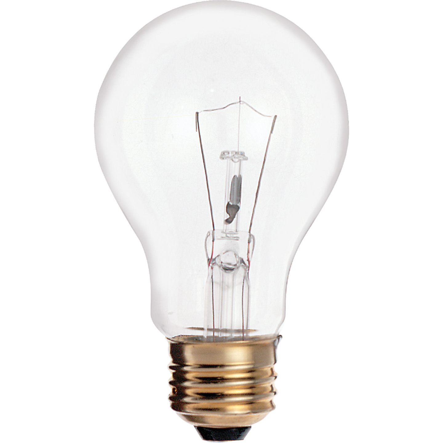 Satco 25W Clear Medium Base A19 Incandescent Light Bulb (2-Pack) Image 1